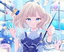可愛くて綺麗で丁寧なイラストを描きます アイコン、キャラデザ、立ち絵、一枚絵などお描きします。 イメージ4