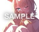 最短納品3日!可愛く透明感のあるイラスト描きます POPから綺麗、不穏など幅広い雰囲気の絵を描けます! イメージ1