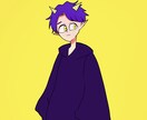 1000円～HP・SNS用オリジナルキャラ描きます HPやブログ掲載オリジナルキャラ作成初心者ですが自信があり イメージ1