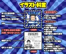 ビックリマンシール風ホログラムシール作ります 多数のプロ野球関係者にも頼まれる似顔絵師です イメージ2
