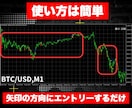 トレンドを読み解くBOサインツール提供します マーチン1回！矢印に従ってエントリーするだけでOK！ イメージ2