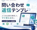 問い合わせ返信テンプレ作ります よくある返信を整理し、すぐ使える形に イメージ1