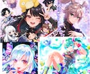 キラキラ色彩鮮やか可愛い愛されイラスト制作します 現役大手企業デザイナーがプロの一枚をお届けします イメージ4