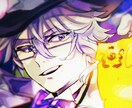 依頼キャラクターでイラスト制作をさせていただきます イラストの画風を4種類から選べます！ イメージ7