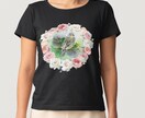 あなたのうちの子をTシャツに致します ペットの似顔絵・肖像画オーダー『まなペットアート』Tシャツ イメージ3