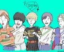 ゆる〜く似顔絵描きます データでのお渡しです。SNSのアイコン、インテリアにも☺︎ イメージ2