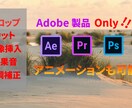動画編集を代行いたします 地味な作業などお任せください！ イメージ1