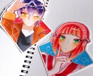 アナログで、アイコン作成します ●完成したイラスト、ご自宅にお届け イメージ4