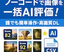 画像一括評価自動化！AIノーコードツール納品します 画像選別をAIで一括評価・自動化！ノーコードで即導入！ イメージ1