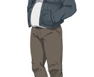 ゲームやTRPG,活動用の全身立ち絵制作いたします イケメン、美女からおじさんまで幅広く描けます！ イメージ9