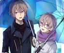 物語を感じるキャライラスト制作します 空気感・感情表現を重視しています! イメージ5