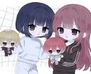 イラスト最短即日納品します 可愛い萌え系のイラストです♩アイコン・立ち絵・ミニ描けます イメージ1