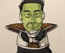 送別やお祝いのプレゼントに似顔絵描きます ドラゴンボールや鳥山明先生好きな方是非試してみてください！ イメージ3