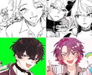 ラフな漫画イラスト・カラーイラスト承ります 使用用途自由！（※著作権付与はご相談） イメージ1