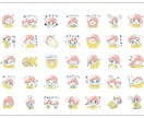 ゆるくてかわいいLINEスタンプ・絵文字作成します メイン画像、タブ画像込みですぐに申請できます！ イメージ5