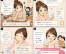 4コマ漫画15本作ります PR・広告・教育系歓迎！構成からOK イメージ4