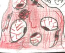 子供が書いたオリジナルキャラクター載せてます オリジナルキャラクターNO3ファイ・アイズ イメージ4