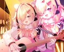 SNS◎イラスト描きます アイコン、記念絵、パーツ分けイラストなど幅広くお任せください イメージ5