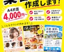 集客につながるチラシ・フライヤーを作成します 低価格でも見やすく伝わるデザイン イメージ1