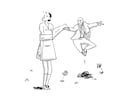 ウェルカムボードのイラストを描きます コミカルでポップな動きのあるイラストで結婚式を和やかに！ イメージ3