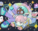 もちもちかわいいイラスト描きます CDジャケット、MV、Vtuber、プレゼント絵などなど！ イメージ1