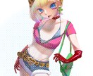 二次元キャラのイラスト描きます 半身・全身・創作・アイコンなど イメージ1