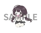 モチーフを仕上げに用いてデフォルメキャラを描きます ハートや星など指定されたモチーフでハイライトを入れたりします イメージ7