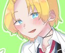 オリジナルキャラのアイコンイラスト描きます かわいい・かっこいい・オシャレなどご要望にお応えします！ イメージ2