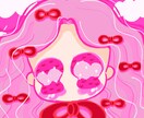 あなたの『かわいい』をポップに描きます 目がモクモクのかわいい子たちであなたのアイコン作ります☁️ イメージ6