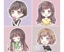 ふわっとやさしい雰囲気のアイコンお描きます 落ち着いた色味なので大人かわいい印象になります♪ イメージ2