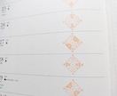 スケジュール帳用の小さい九星方位スタンプ作ります 手帳に手書きする手間を省き、毎日の方位が一目瞭然に。 イメージ1