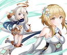 あなたの思い描くイラストお描きします オリジナルでも二次創作でも、素敵なイラストお描きします！ イメージ7