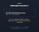 自己分析で行動を変えるコーチングします 科学的メソッドで「思い込み」の根っこを解消 イメージ5