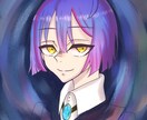 限定価格で綺麗なSNSアイコン描きます クールな中性的なキャラクターを描きます イメージ5