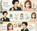 美容サロン・整体漫画投稿の作り方教えます 【60分】チャットGPTでキャラ・台本・出力方法を伝授 イメージ3