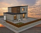 住宅パース外観、内観、外構＋リアル化を作成します 図面を写真風へ完成イメージにリアル化【翌日納品対応できます】 イメージ6