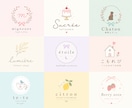 高品質でおしゃれなロゴ制作します シンプルから高級感まで幅広く対応 イメージ4