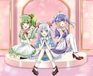 動画やその他用途様々！透明感あるイラスト描きます 様々な用途で使える一枚絵お描きします！ イメージ3
