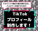 フォロワー増！ TikTokプロフィール制作します 【80文字】の紹介文章を【10個】作成。修正は【無制限対応】 イメージ1