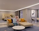 情感豊かな表現 内観3DCGパース制作します ◎高品質フォトリアル３DCGパース◎ イメージ5