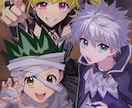 アニメ風のイラスト・アイコンを制作します SNSで映えるアイコン・キャラ一枚絵をアニメ風で描きます イメージ9
