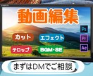 動画編集代行します 可愛いく仕上げる事もできるよ!! イメージ1