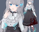 フルスクラッチ3Dモデルの制作いたします バーチャルYouTuber活動でのご利用に イメージ3