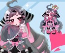 病み・可愛い系イラストを描きます SDから一枚絵まで！スタンプ用もOK! イメージ3
