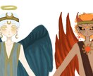 貴方のオリジナルキャラクターを描きます 個性や雰囲気を大切に、丁寧に書き上げます イメージ5