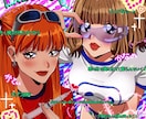 y2k、ギャル、萌え、平成などの女の子描けます サブカルチャーっぽい可愛い女の子を描くのが得意です!⟡.· イメージ4