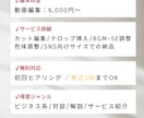動画編集｜SNS向けに世界観を整えます 伝わる構成と見やすさにこだわった編集を行います イメージ3