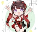 2.5頭身なら出来る可動域！色んなポーズで描けます 出来る限り納期早めで対応いたします！ イメージ2
