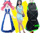 イラスト製作承ります 立ち絵やSNSその他で使えるイラスト描きます！ イメージ2