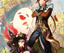 厚塗りで雰囲気のあるイラスト描きます 一枚絵、MV、ヘッダーなど色々な物を！ イメージ3